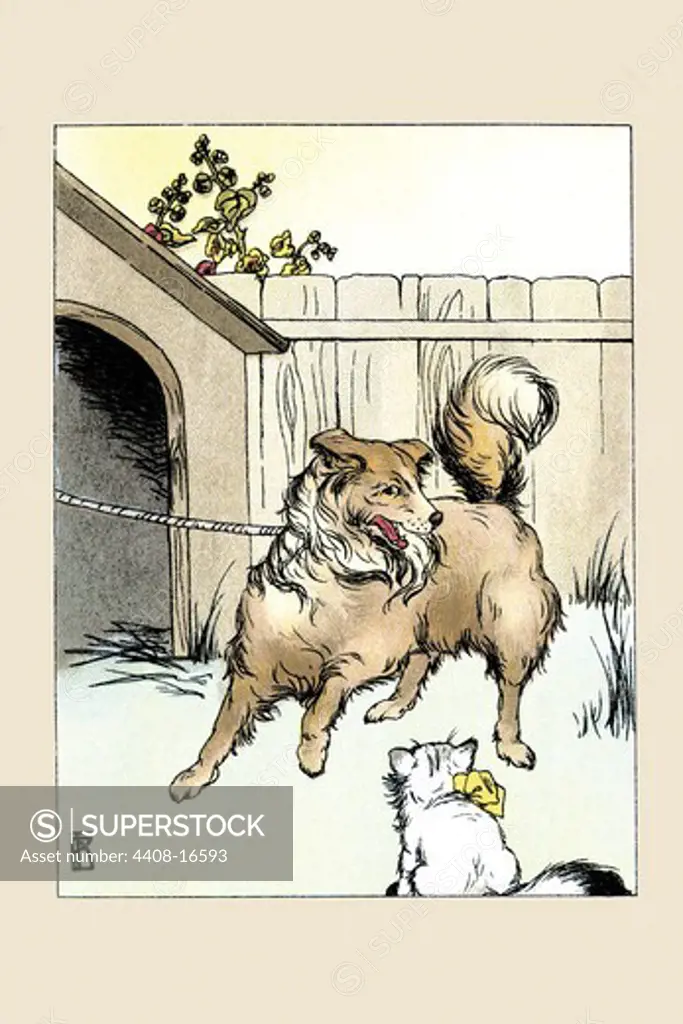 Old Prince tied to His Dog House, Victorian Children's Literature