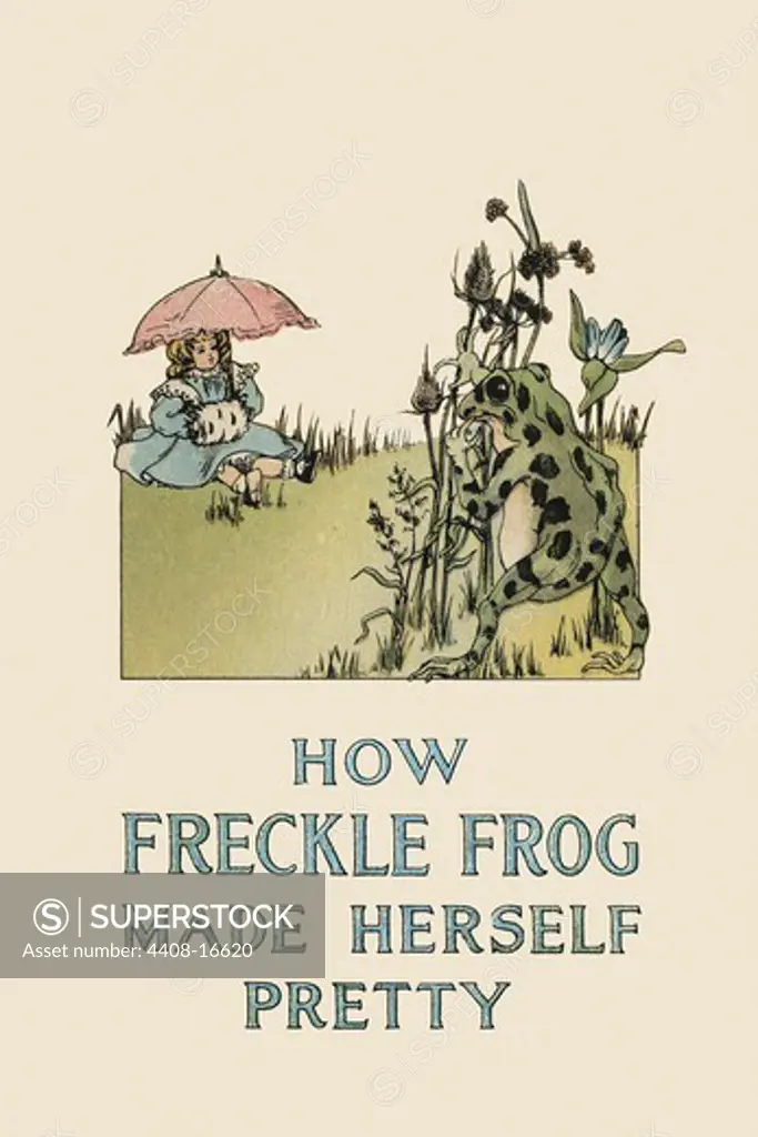 How Freckle Frog Made Herself Pretty, Victorian Children's Literature