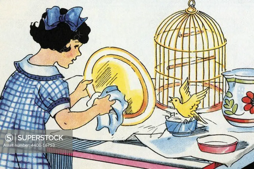 Cleaning the Birdcage, Children's Literature