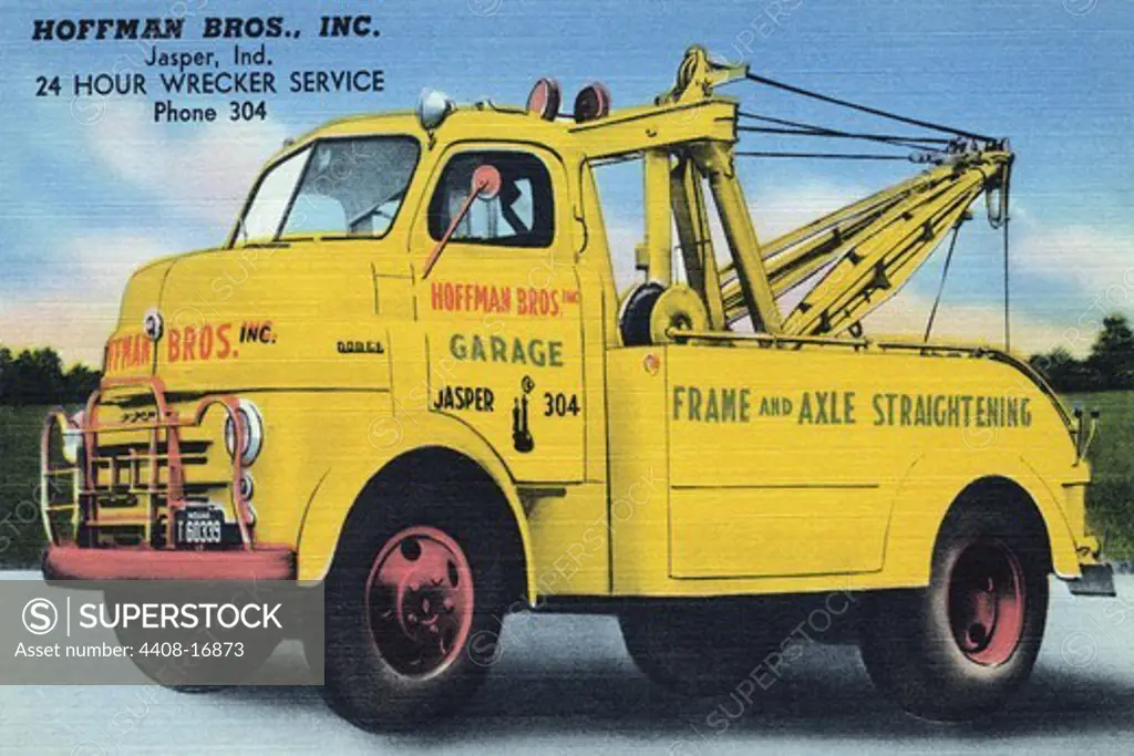 Hoffman Brothers Inc. 24 Hour Wrecker Service, Trucks