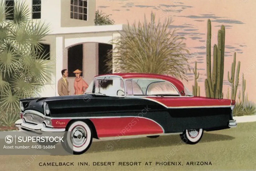 Packard Clipper at the Camelback Inn, Automobiles
