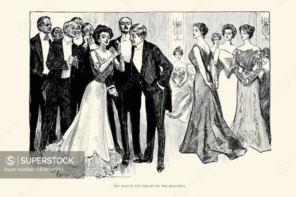 The Race is Not Always to the Beautiful, Charles Dana Gibson