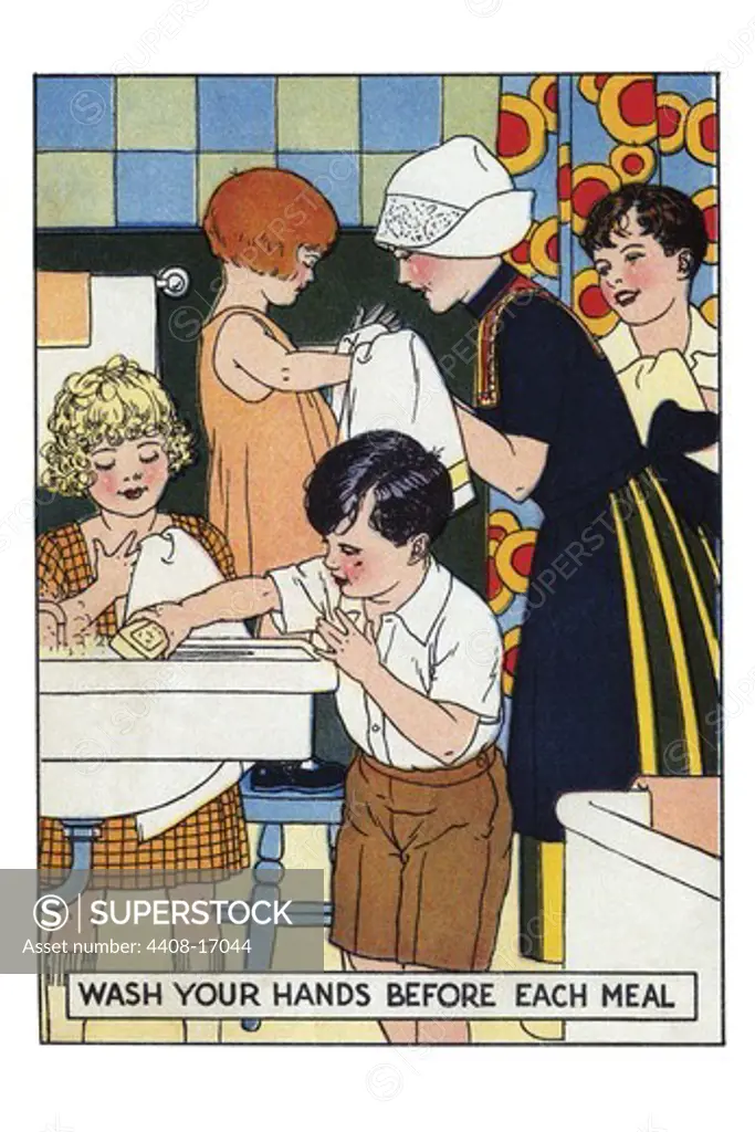 Wash Your Hand Before Each Meal, Children's Literature