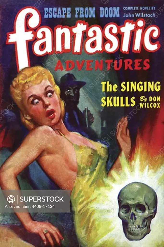 Singing Skulls, Pulp Magazine Covers