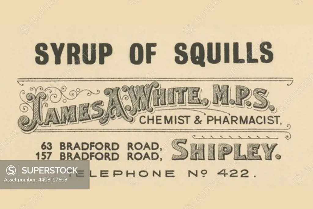 Syrup of Squills, Medical - Potions, Medications, & Cures