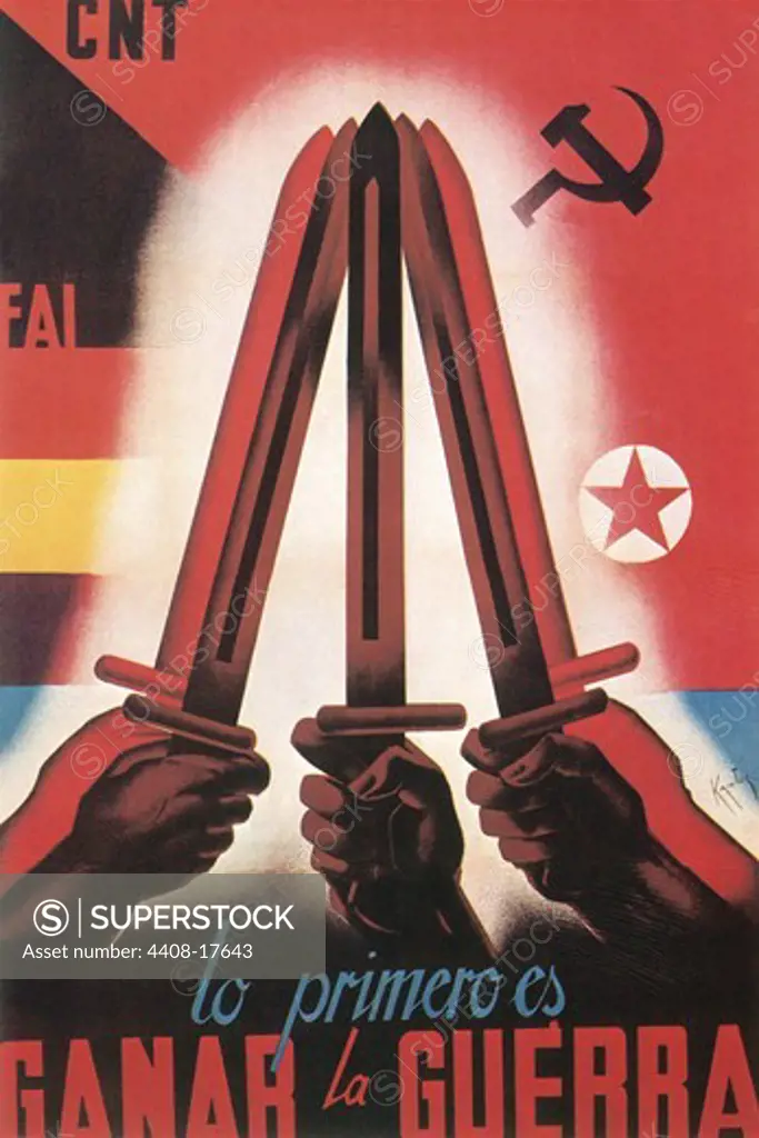 The First Task is to win the War, Spanish Civil War