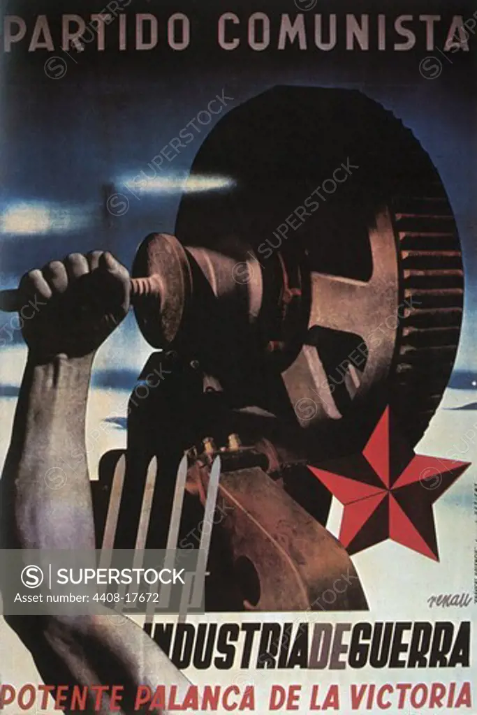 War Industry, a Powerful Lever of victory.  , Spanish Civil War