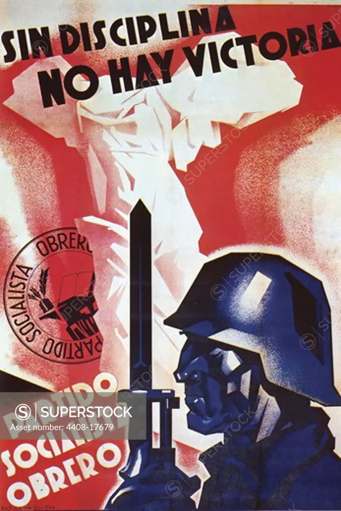 Without Discipline there is no Victory.  , Spanish Civil War