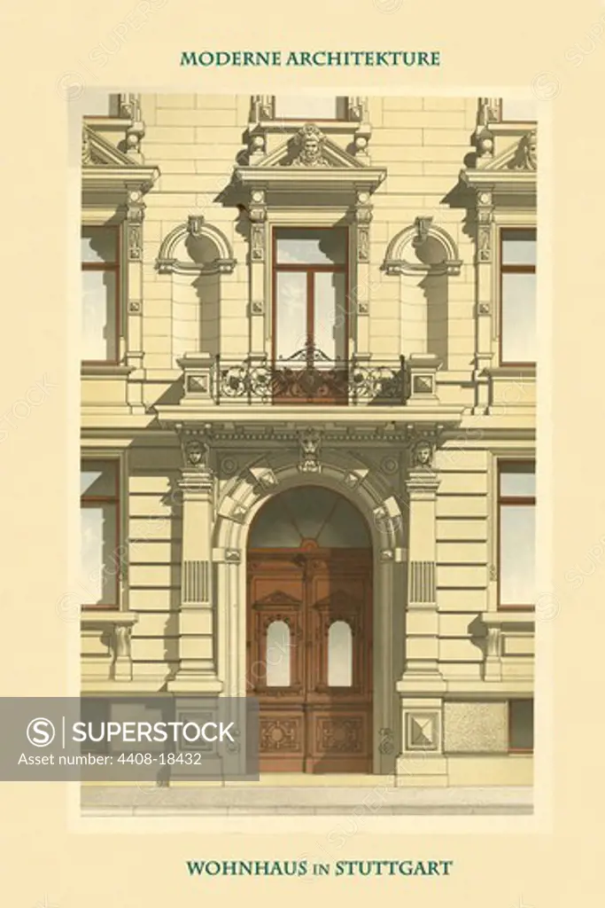 Residence in Stuttgart, Germany, Germany 1890-1930