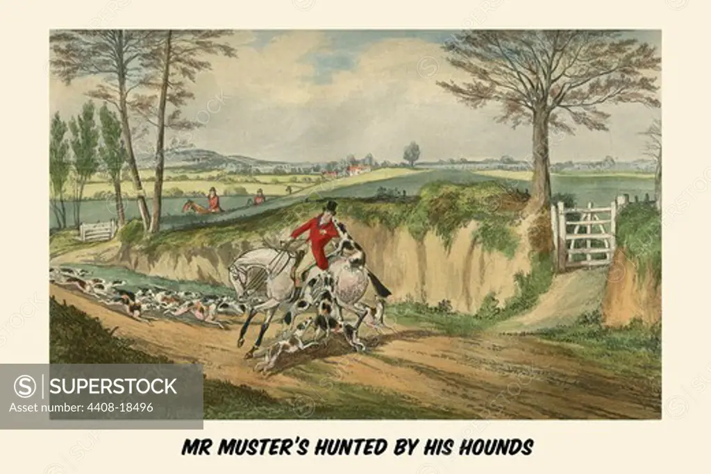 Mr. muster's Hunted by His Hounds, Life of a Sportsman