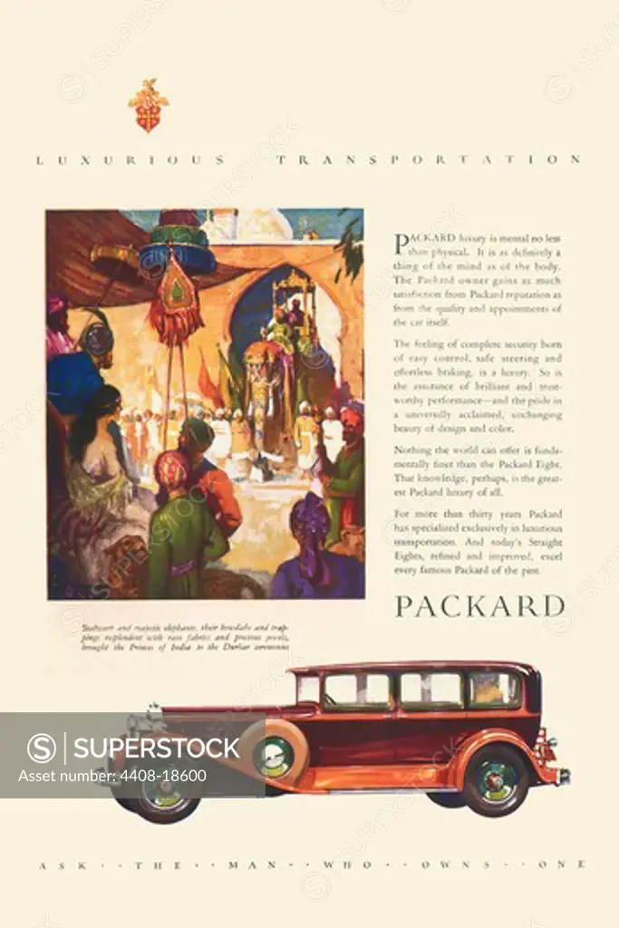 Packard, Automobiles