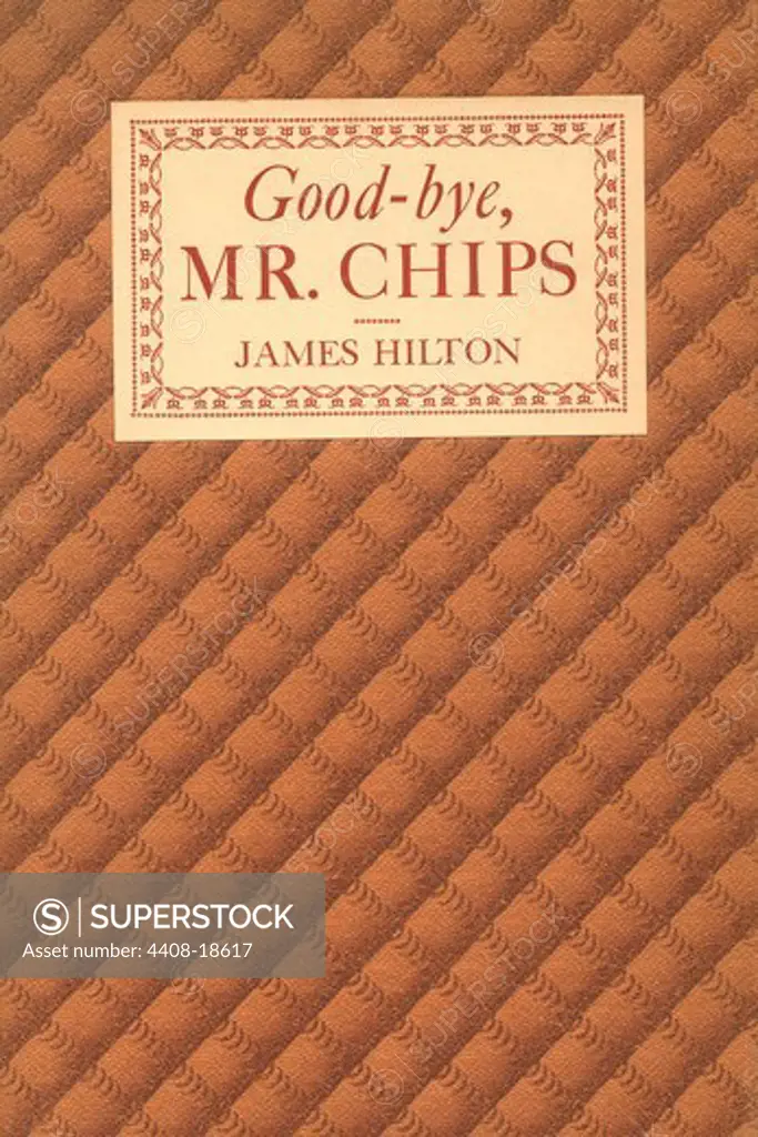 Good-bye, Mr. Chips, Book Cover