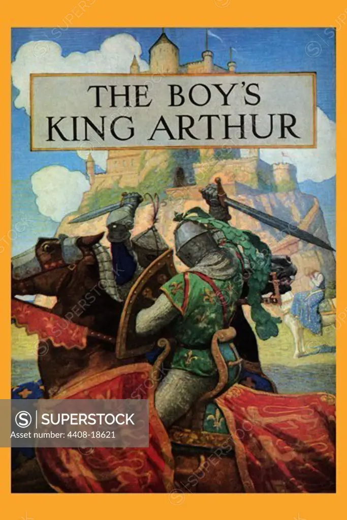 Boy's King Arthur, Book Cover