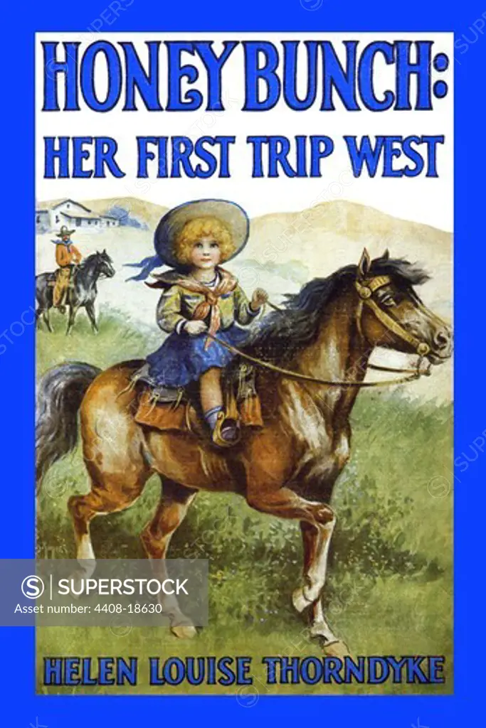 Honey Bunch: Her First Trip West, Book Cover