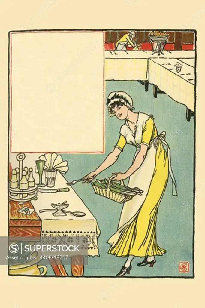 365 Days & Leap Year were Invited, Walter Crane - Beauty & the Beast