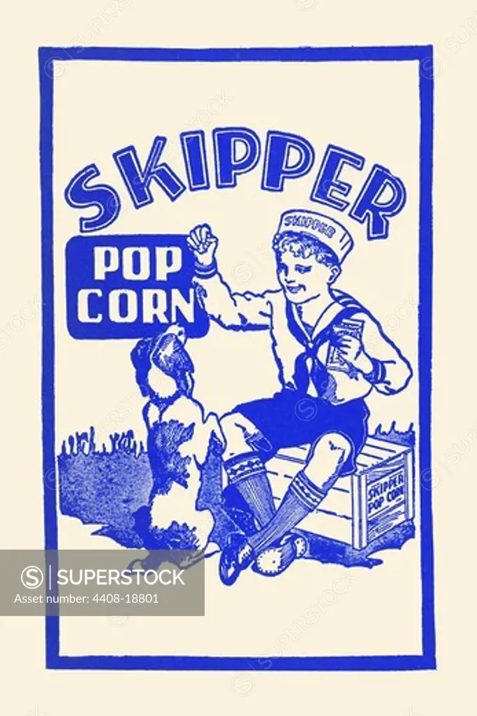 Skipper Popcorn, Peanuts, Popcorn & Snacks