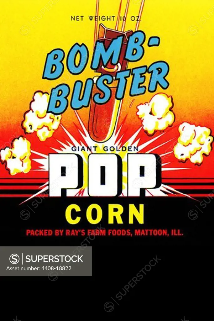 Bomb-Buster Giant Golden Popcorn, Peanuts, Popcorn & Snacks