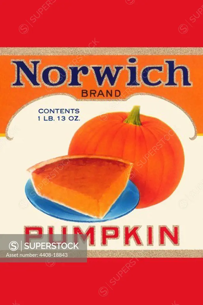 Norwich Brand Pumpkin, Consumables & Comestibles