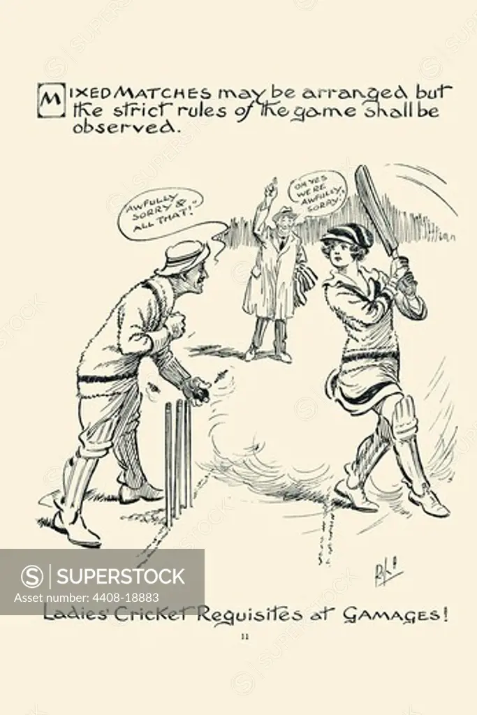 Ladies Cricket Requisites, cricket