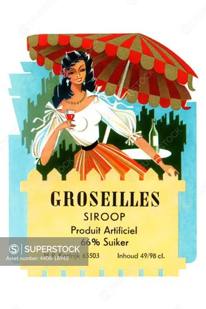 Groseilles Siroop, Liquor & Spirits