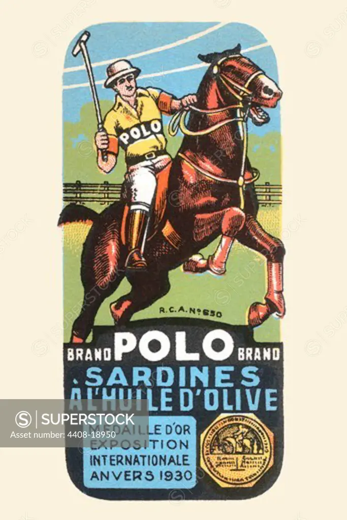 Polo Brand Sardines in Olive Oil, Polo