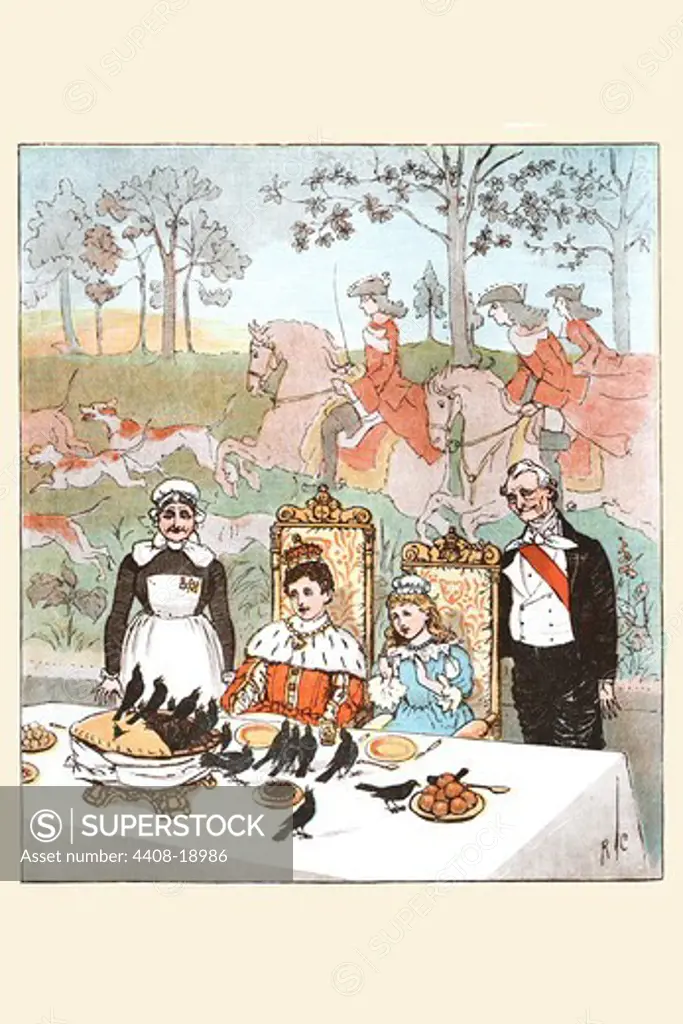 Wasn't it a dainty dish to set before the King, Randolph Caldecott