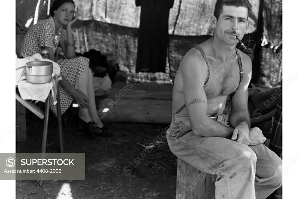 Unemployed lumber worker, Dorothea Lange