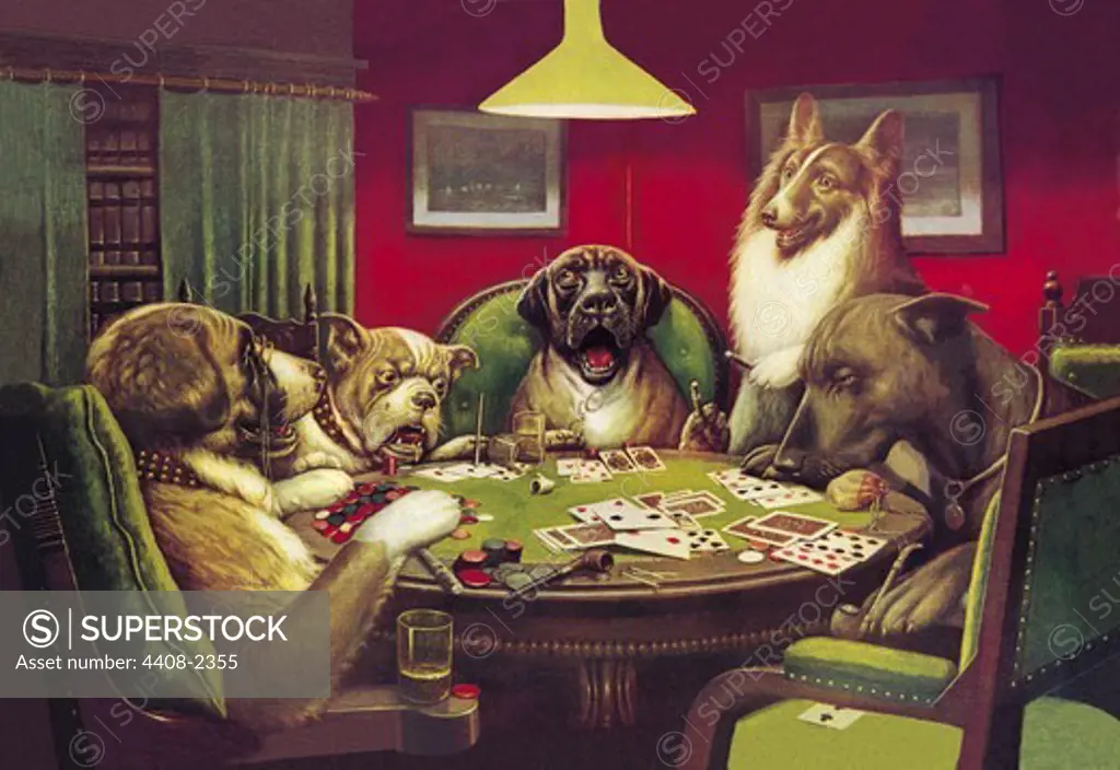 Dog Poker - ""Stun, Shock & the Win"", Dogs