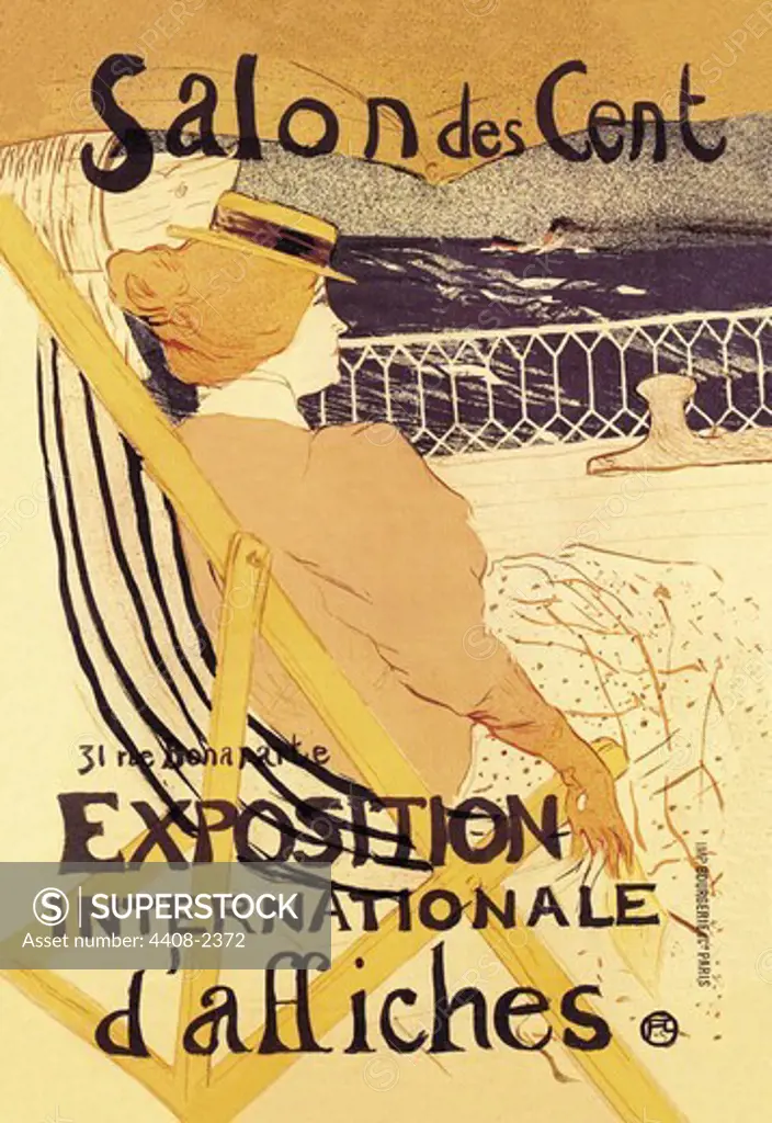 Salon des Cent: Exposition Internationale d'Affiches, Toulouse Lautrec