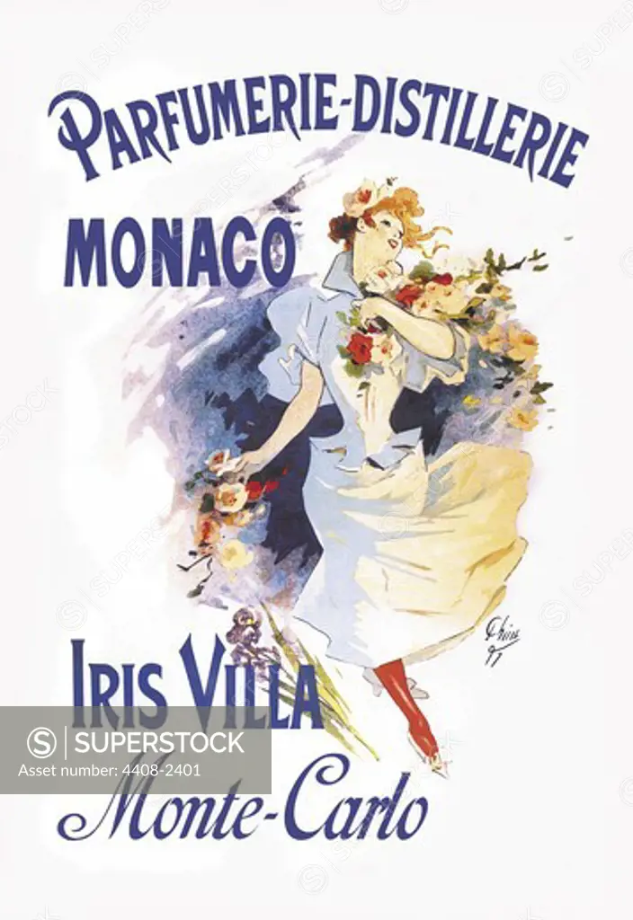 Parfumerie-Distillerie - Monaco, Jules Cheret