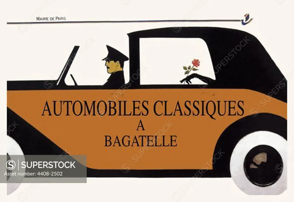Automobiles Classiques a Bagatelle, Automobiles