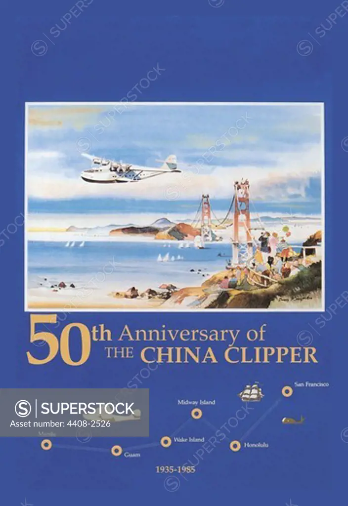 50th Anniversary of the China Clipper, Commercial Aviation