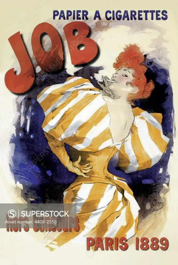 Job, 1889, Belle Epoque Poster Art