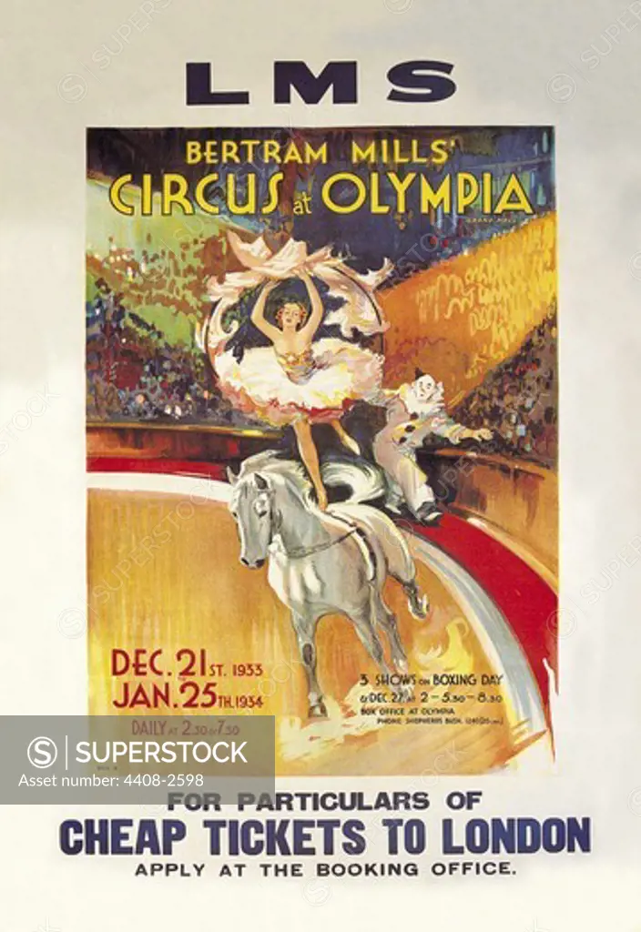 Bertram Mills' Circus at Olympia, Circus & Clowns