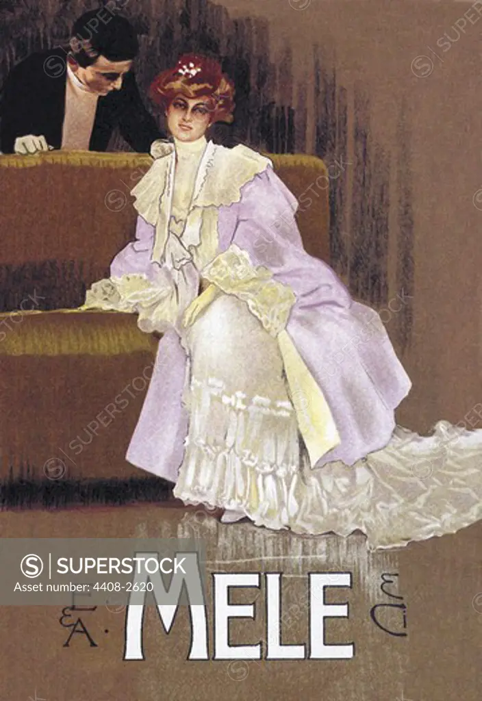 Lady in Lavender, Leopoldo Metlicovitz