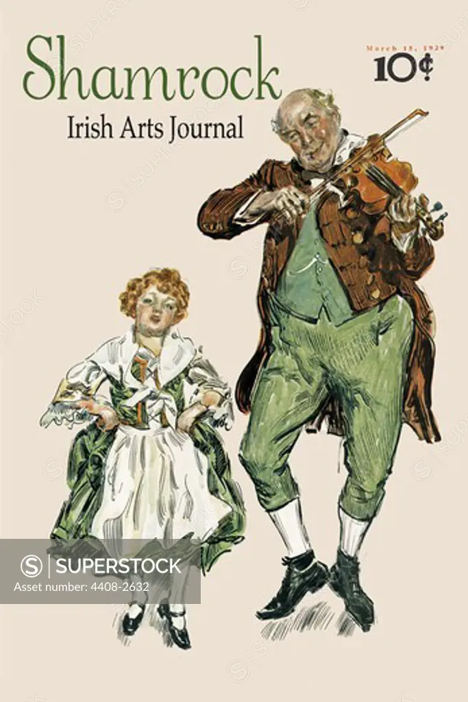 Shamrock Irish Arts Journal - 10 Cents, Irish
