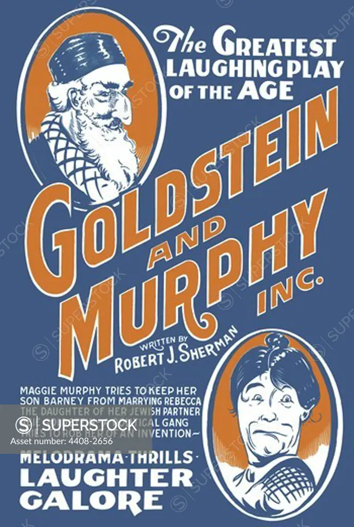 Goldstein and Murphy Inc.: The Greatest Laughing Play of the Age, American Judaica
