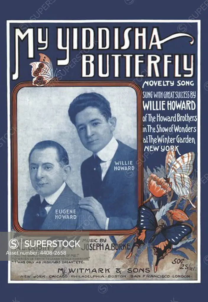 My Yiddishe Butterfly, American Judaica