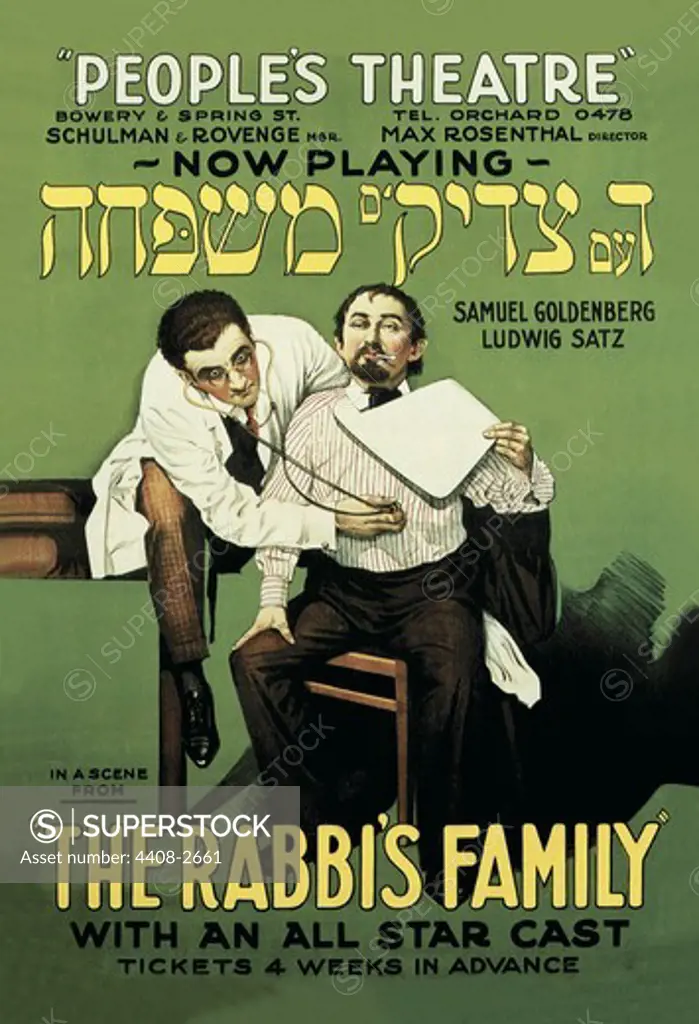 Rabbi's Family, American Judaica