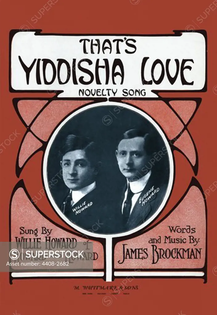 That's Yiddisha Love: Novelty Song, American Judaica