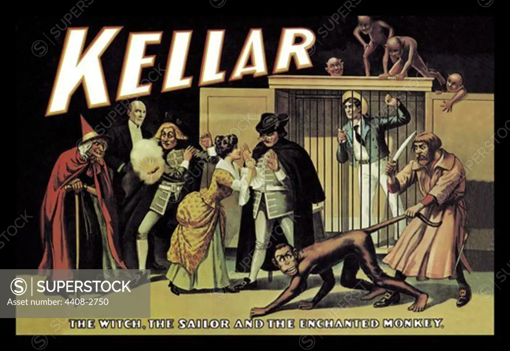 Kellar: The Witch, the Sailor and the Enchanted Monkey, Magic & Mesmer