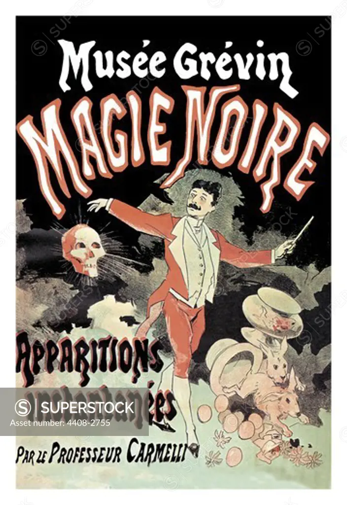 Musee Grevin Magie Noire: Apparitions Instantanees par le Professeur Carmelli, Magic & Mesmer