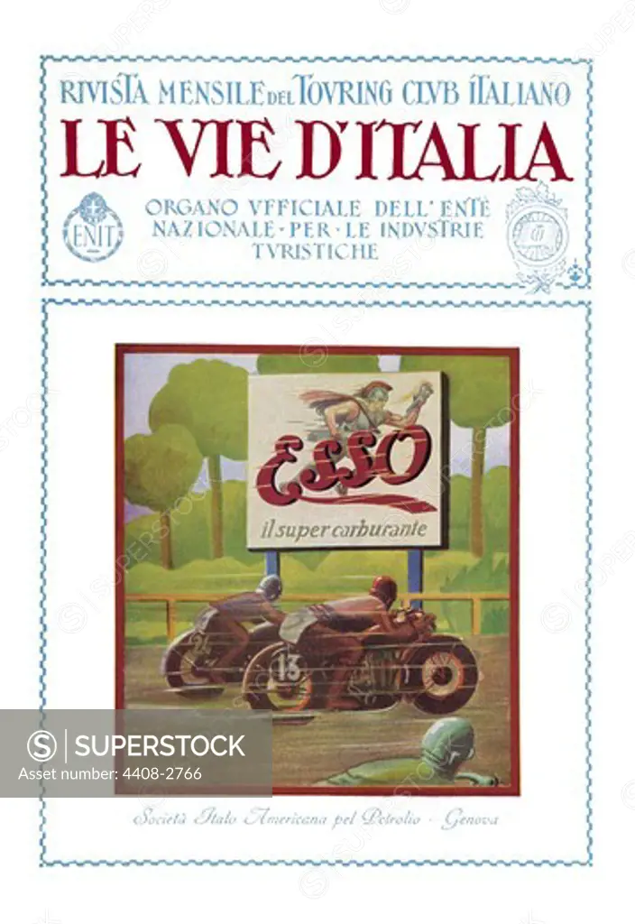 Esso - The Road of Italy, Motorcycles