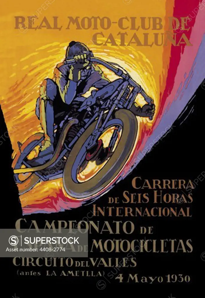 Real Motor Club of Cataluna - 6 Hour Race, Motorcycles