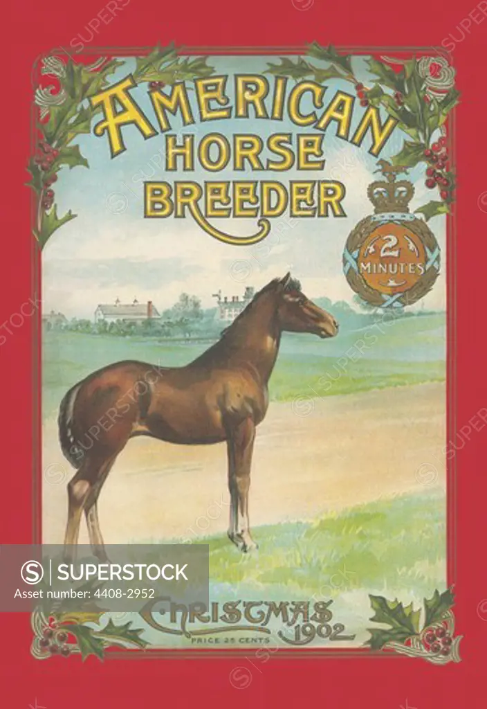 American Horse Breeder, Christmas 1902, Horses - Riding & Racing