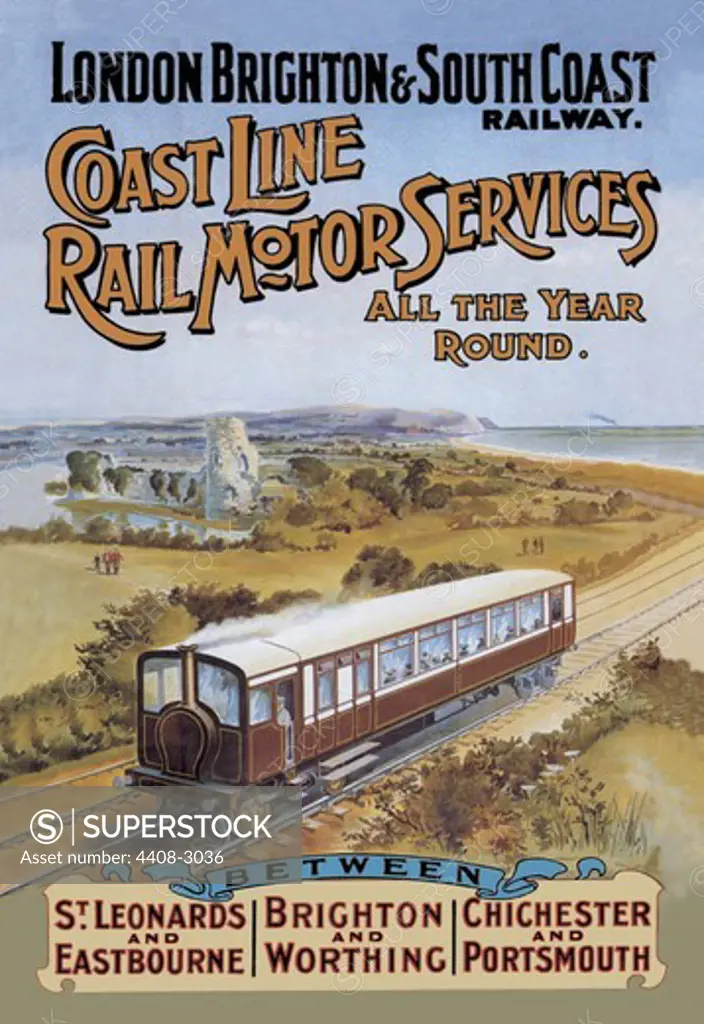 Coast Line Rail Motor Services All the Year Round, Railroad