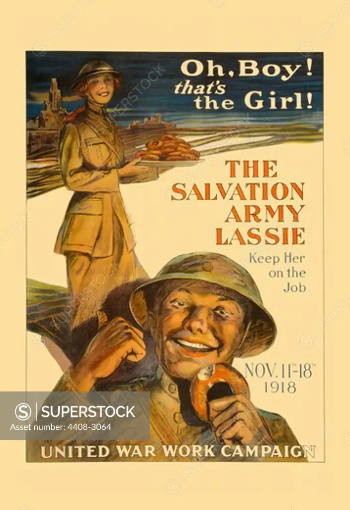 Salvation Army Lassie, Wartime Women