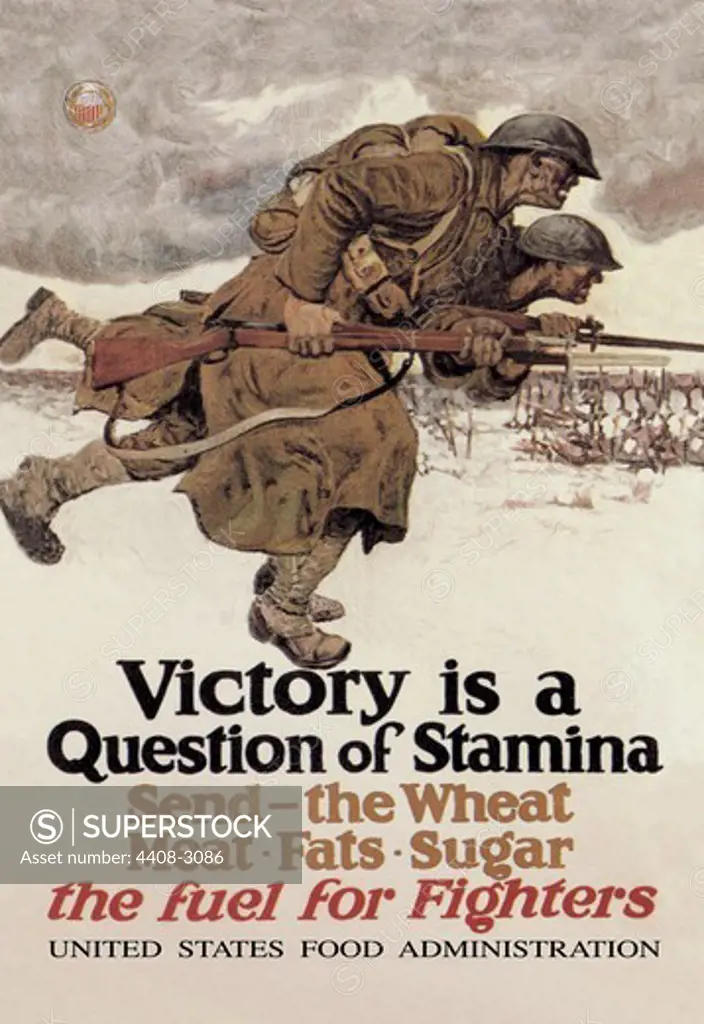 Victory is a Question of Stamina, World War I