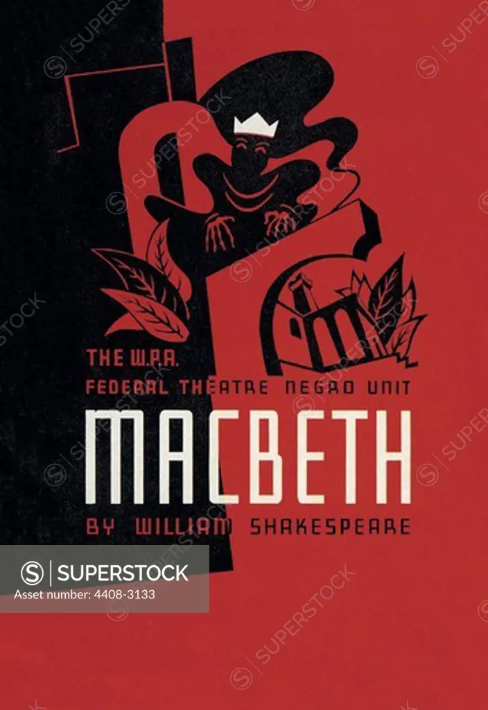 Macbeth: WPA Federal Theater Negro Unit, Shakespeare