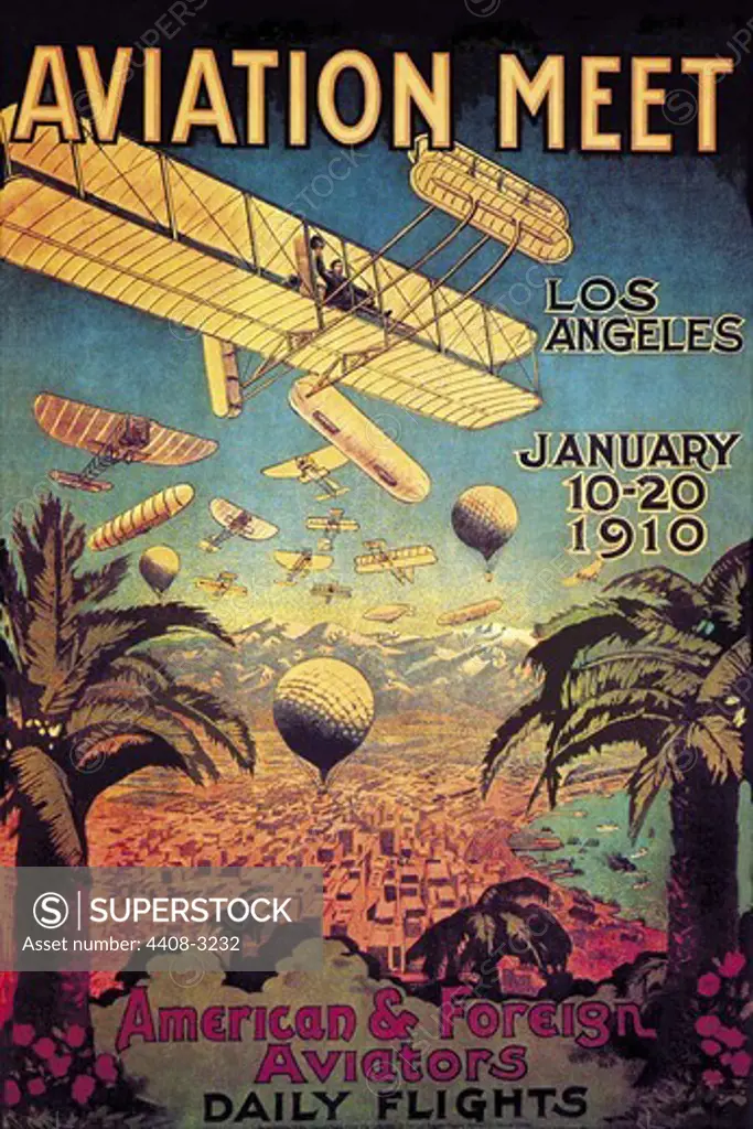 Aviation Meet in Los Angeles, Commercial Aviation